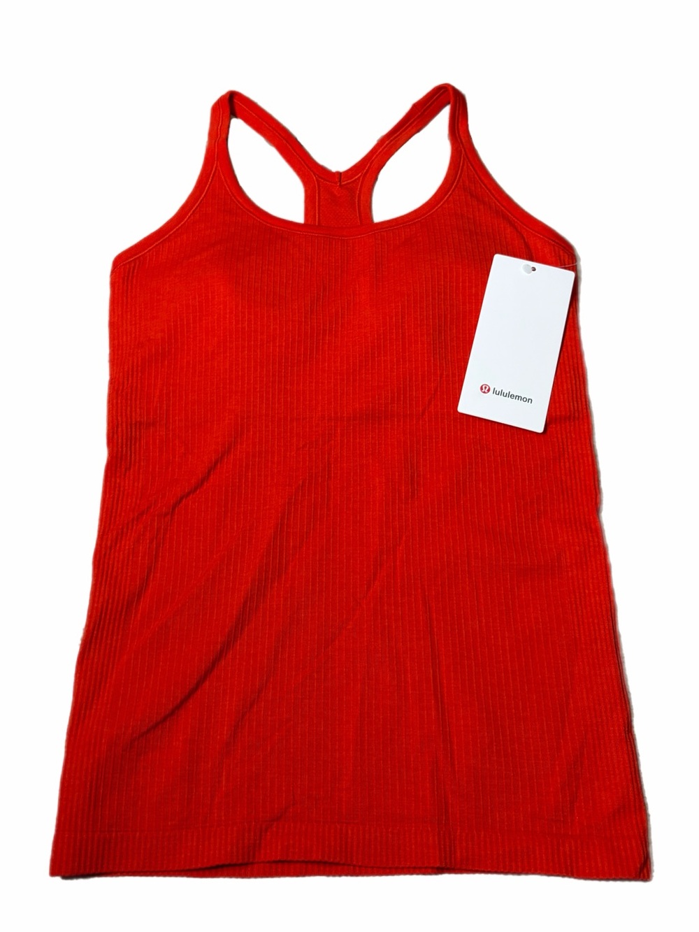 NWT Lululemon Ebb To Street Tank Top (Cherry Ember) Size 8